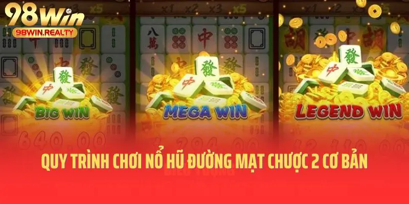 Quy trình chơi nổ hũ đường mạt chược 2 cơ bản