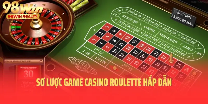 Sơ lược game casino roulette hấp dẫn