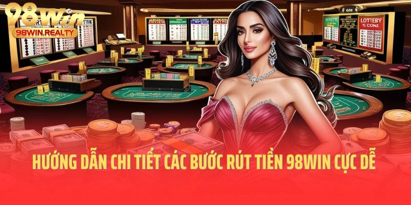 Hướng dẫn chi tiết các bước rút tiền 98win cực dễ
